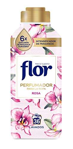 Flor Perfumador para la Ropa con fragancia floral Rosa, hasta 36 dosis, 720ml (+REEMBOLSO 2'20€. TOTAL 2'21€)