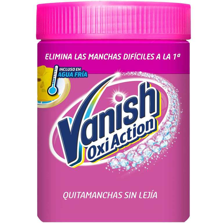 2x Vanish Oxi Action Quitamanchas para la ropa Polvo 900 GR [4'83€/ud]