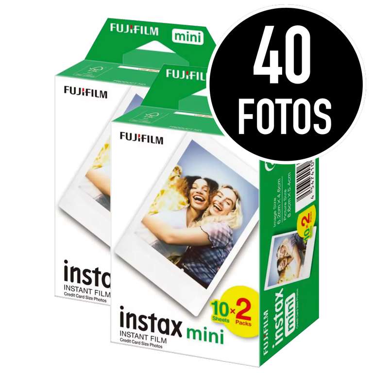 40 fotos instax mini