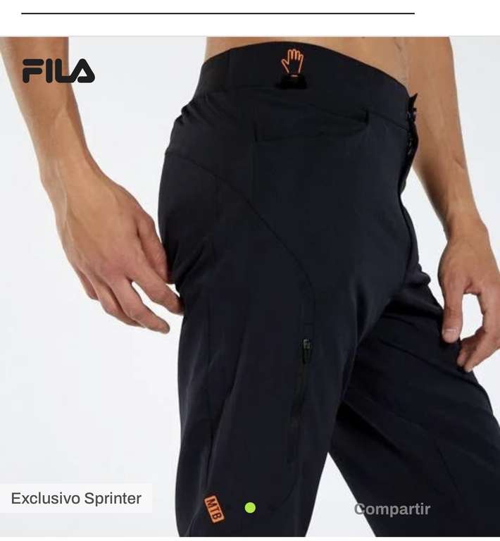 Pantalon MTB FILA solo talla S, XL,2XL