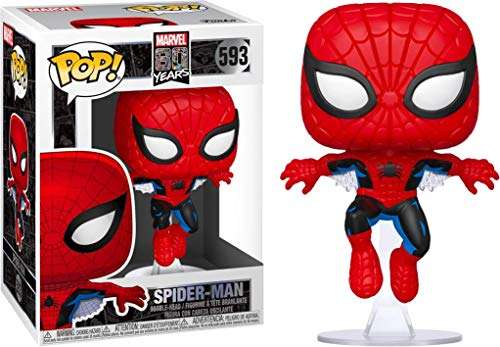 Funko- Pop Marvel: 80th-First Appearance Spider-Man Collectible