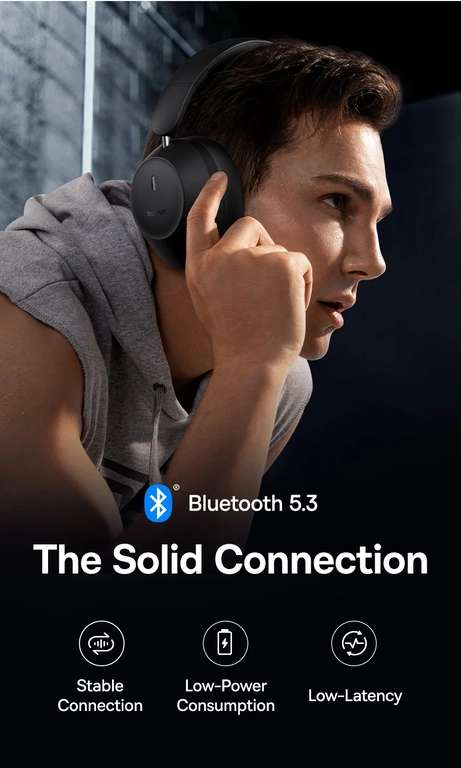 Auriculares Bluetooth Baseus 30 Max 50 horas de autonomía