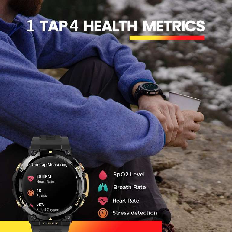 Amazfit T-Rex 2 smartwatch