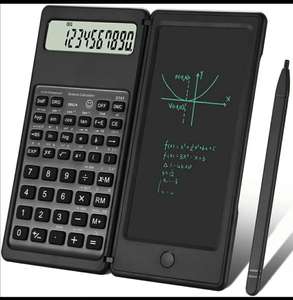 Calculadora científica 12 dígitos con tableta gráfica 6 pulgadas y lápiz óptico