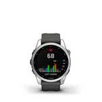 Garmin fēnix 7S - Reloj GPS multideporte pantalla táctil y funciones superiores, frecuencia cardíaca, mapas y música, Gris Plata, 42 mm