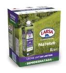 Leche semidesnatada sin lactosa Larsa - Pack de 6 x 1000 ml