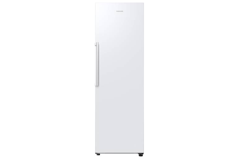 Samsung Frigorífico Twin, 186 cm, 387 litros, Clase E, Blanco, Tecnología SpaceMax, SmartThings AI Energy Mode – RR39C7AF5WW