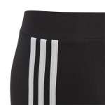 Adidas niñas essentials 3-stripes mallas, black/white