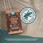 Marca Amazon - Happy Belly light roast Café molido Espresso Crema, 1 kg (4x250 g) - Certificado por Rainforest Alliance, 1000gr