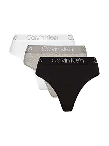 Calvin Klein Tanga para Mujer ( Pack de 3 uds. ). Elegir talla y aplicar cupón -2,81€.