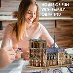 Modelo de Metal 3D Puzzles Rompecabezas 3D de Metal para Adultos Notre Dame de París