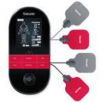 Electroestimulador digital con función calor, tens, ems y masaje