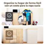 OUSFOT Cesto para la Ropa Sucia con 3 Compartimentos 158L