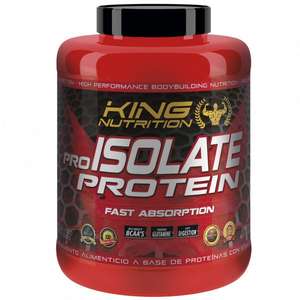 Pro isolate 2kg King Nutrition (Chocolate) [1r pedido a 35.90] [3 artículos más 15% desc extra]