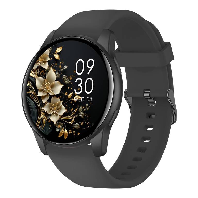 AcclaFit Reloj Inteligente Hombre Mujer con Llamadas Bluetooth, Smartwatch Esfera Redonda 1,38″ con 147+ Modos Deportivos, Pulsómetro
