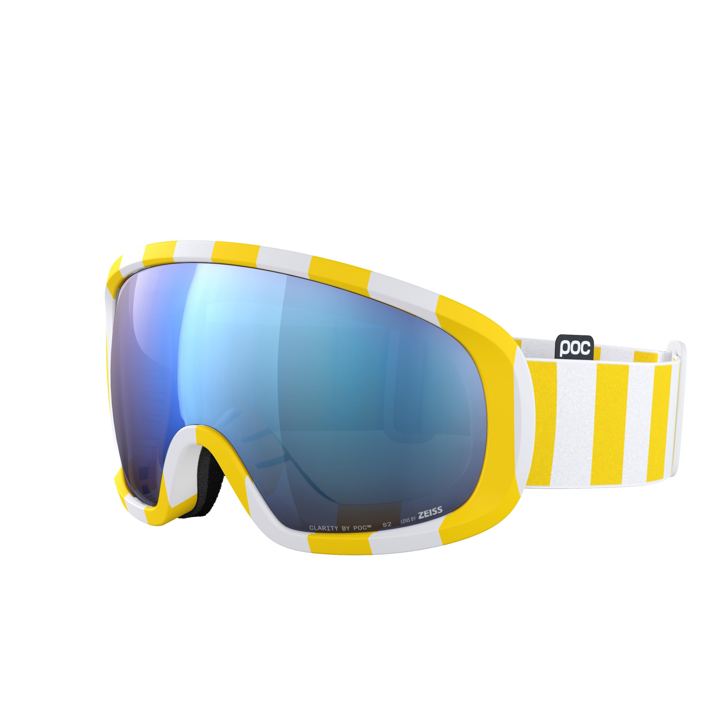 Gafas de Esquí y Snowboard POC Fovea Mid (Protección UV Completa | Lente de Alta Precisión Clarity | Ajuste Medio Unisex)
