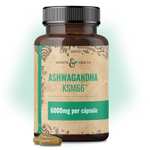 Ashwagandha KSM-66 – 100 Cápsulas – Ashwagandha Capsulas - Ashawanda Concentrada – Aswhawanda Asawanda KSM66 Ashwaganda Awasaganda
