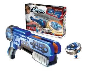 SPINNER MAD Lanzador con 1 tapa incluida, juguete compatible con toda la gama, a partir de 5 años