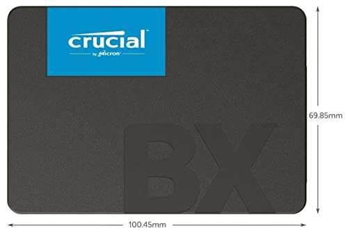 Crucial BX500 2.5" 2TB Serial ATA III 3D NAND - Disco Duro