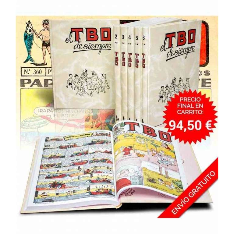 Pack "el TBO de siempre" 6 tomos. Varios autores / Ediciones B