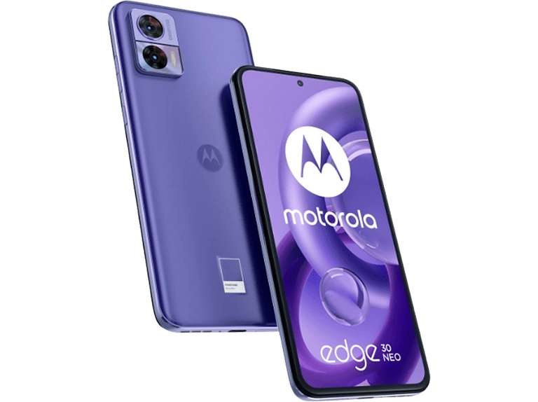 Móvil - Motorola Edge 30 Neo, Veri Peri, 128 GB, 8 GB RAM, 6.28", Full HD+, pOLED, Snapdragon 695 5G, Google Assistant, Android 12 (+Amazon)