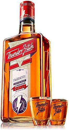 Thunder bitch licor de whisky infusionado con chily y canela 700ml.
