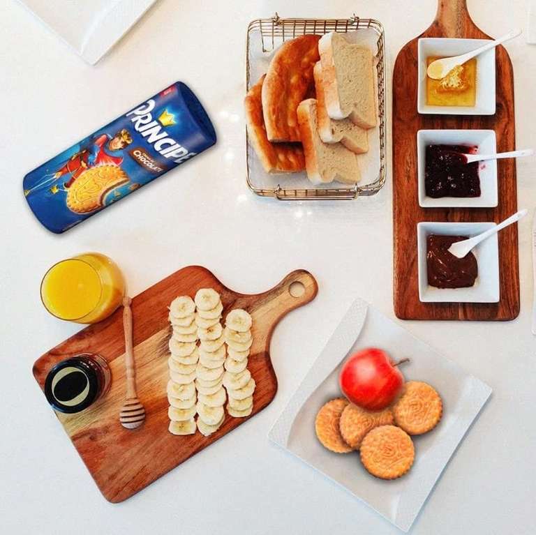 Príncipe Original Galletas Sandwich Rellenas de Crema de Chocolate con Leche Pack Ahorro 3 x 300g