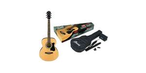 Ibanez VC50NJP NT Kit Guitarra Acústica con Funda, Correa y Accesorios
