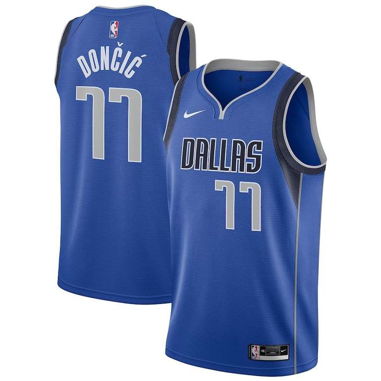 Dallas Mavericks Nike Icon Swingman Jersey - Draft 1st Round Pick - Luka Doncic - Mens