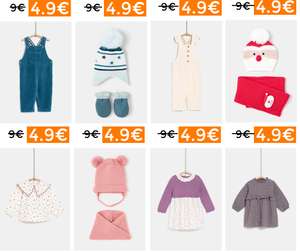 Recopilación moda para bebés todo a 4.9€ en Carrefour