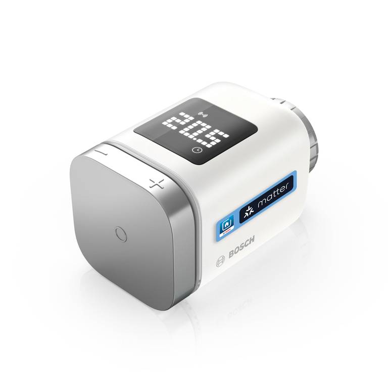 Bosch Smart Home Termostato de radiador II [+M], termostato Inteligente, Uso Flexible en el Sistema