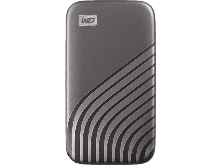 Disco duro SSD externo 2 TB - WD My Passport SSD, Portátil, Lectura 1050 MB/s, USB 3.2, Windows y Mac [+Amazon]