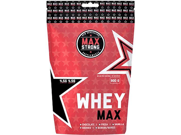 Proteína max strong wheyMax 900gr