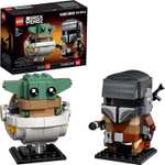 LEGO 75317 Star Wars El Mandaloriano y el Niño, Baby Yoda, Juguete de Construcción Coleccionable para Niños Pequeños