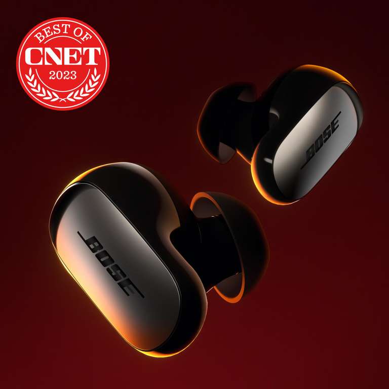 Bose QuietComfort Ultra - Auriculares inalámbricos con Bluetooth, audio espacial y cancelación de ruido de primera clase, Negro