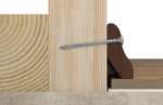 fischer Power-Fast II - caja de tornillos especiales para madera 4,5x60mm,conexión maderas macizas o fijación de piezas a la madera,50 ud