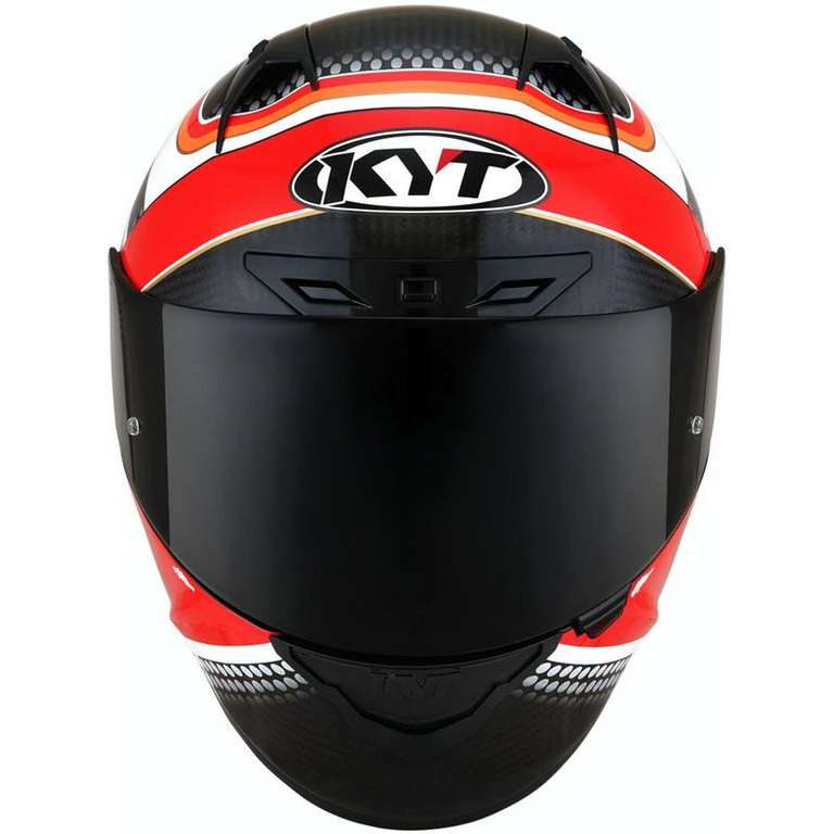 Casco de moto kyt nx-race - carbon - pirro replica todas las tallas