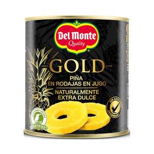 Piña en lata de 510g. Del Monte Gold