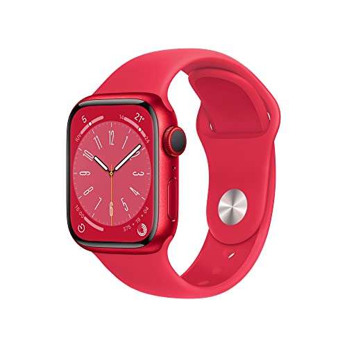 Apple Watch Series 8 [GPS + Cellular, 41mm] PRODUCT Red [WORTEN EN DESCRIPCIÓN]