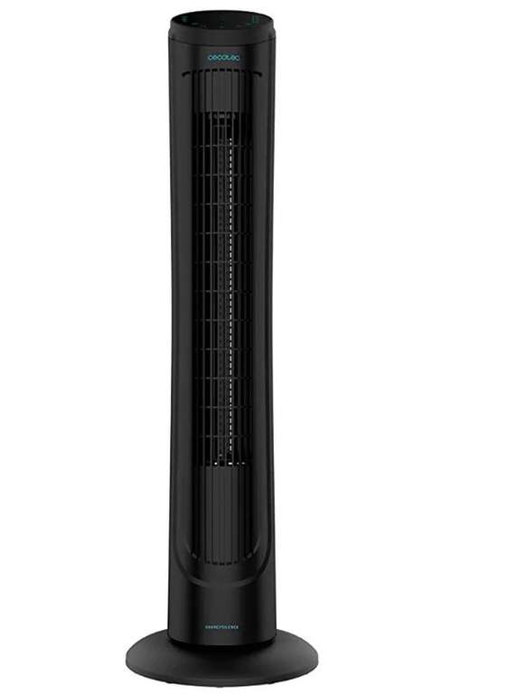 Ventilador de Torre Digital con Mando a Distancia y Temporizador EnergySilence 9090 Skyline. 45 W, 40'' (102cm) de Altura