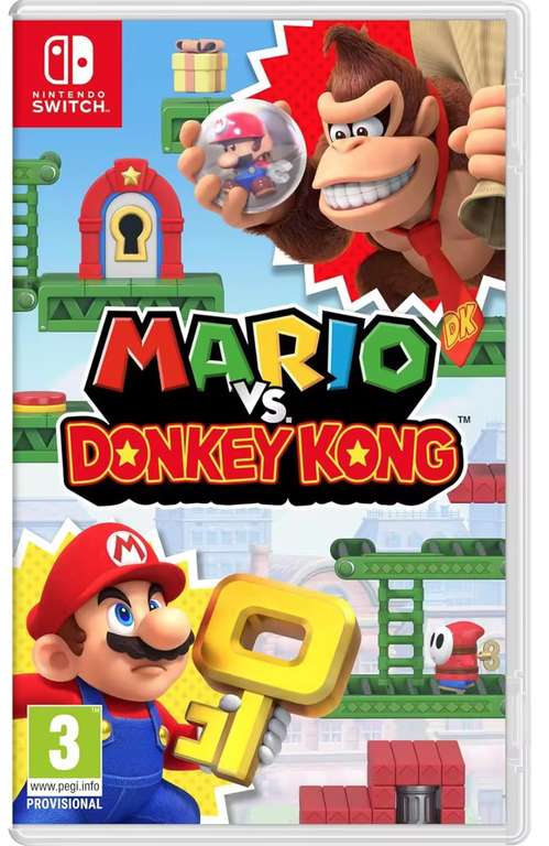 Mario VS Donkey Kong - Nintendo Switch [PAL ES] [28,25€ NUEVO USUARIO]