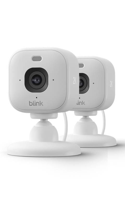 Pack de dos cámaras Blink Mini 2K de última generación