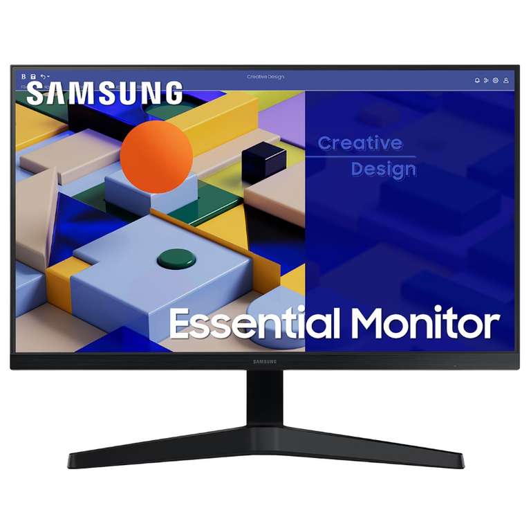 Monitor PC 60,9 cm (24") Samsung Essential LS24C310, 75 Hz, Full HD IPS