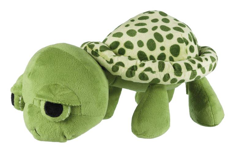TRIXIE Juguete de Peluche Tortuga para Perros con sonido, 40 cm