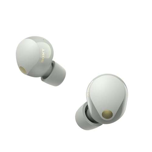 SONY WF-1000XM5 Auriculares Inalámbricos In-Ear con Noise Cancelling, Bluetooth, hasta 24h de autonomía y Carga rápida, IPX4