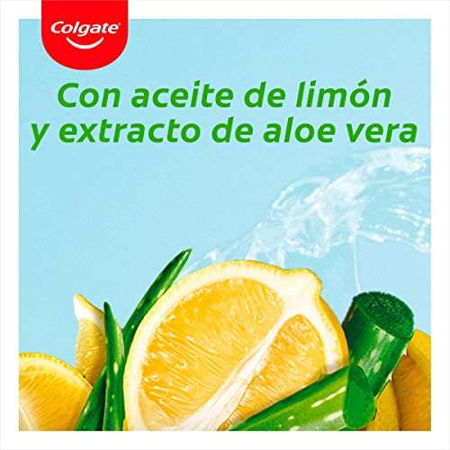 Colgate Natural Extracts Máximo Frescor, Pasta de Dientes, Formulada con Aceite de Limón y Extracto de Aloe Vera, 75ml
