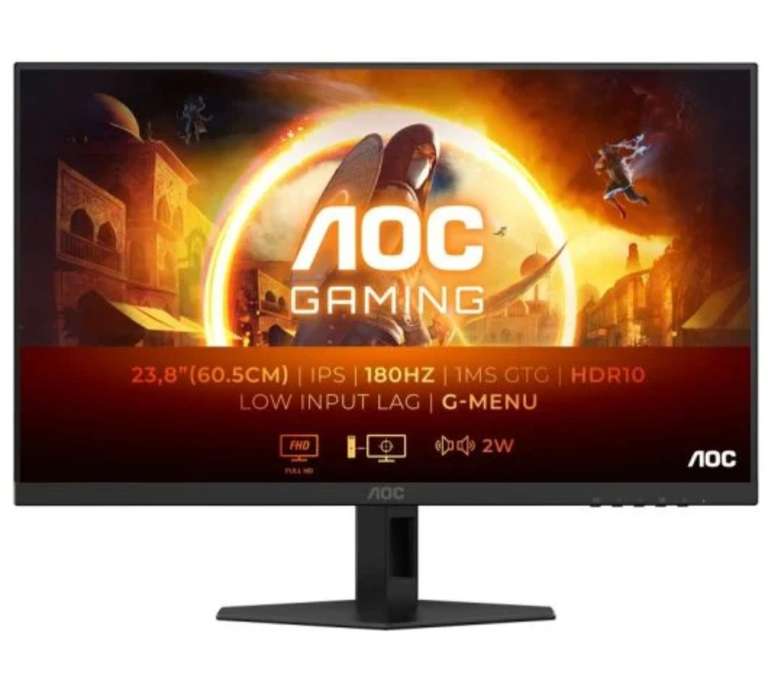 AOC 24G4XE 23.8" LED Fast IPS FullHD 180Hz G-Sync Compatible