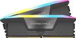 CORSAIR Vengeance RGB DDR5 RAM 32GB (2x16GB) 6000MHz CL36 AMD Expo