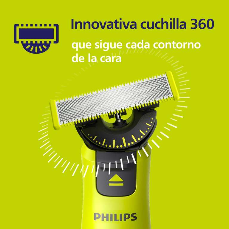 Pack 4 Cuchillas Philips OneBlade 360 QP440/50