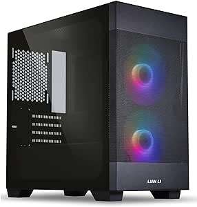Lian-Li Lancool 205M Mesh RGB Cristal Templado USB 3.0 Negra